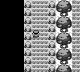 Player on a narrow path between a fence and trees in Viridian Forest.